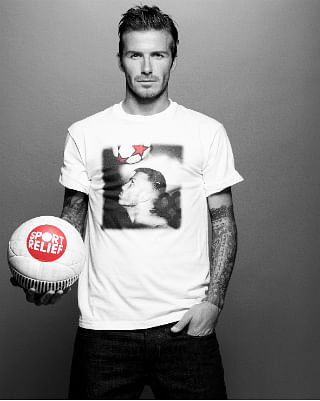 BBC Entertainment Sport Relief Beckham CROP